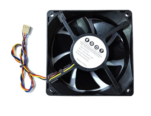 Image of Fourdot 120mm 5Inch Cabinet Cooling Fan 12V Model 12038 (PWM Motherboard Connector)