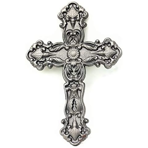 UHRIG Handmade Wrought Iron Wall Cross Cover