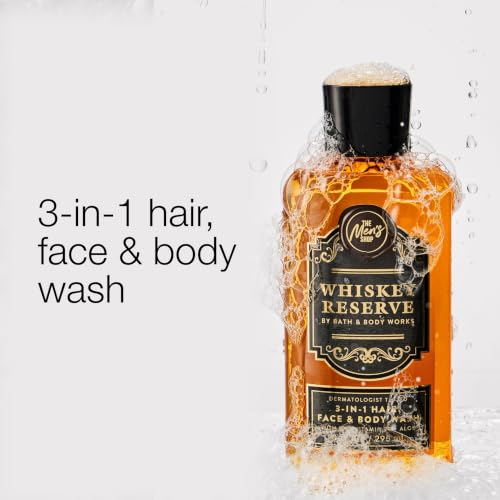 Bath & Body Works Body Wash and Body Cream Set, Whiskey Reserve Scent - image 4