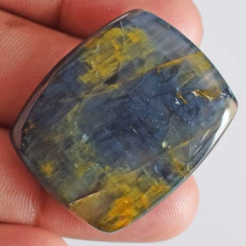 Natural Multicolor Pietersite 44 Ct Rectangle Cabochon Loose Gemstone Single Stone for Ring Pendant Necklace Making DIY Craft Jewelry 32x27x5 mm image 5