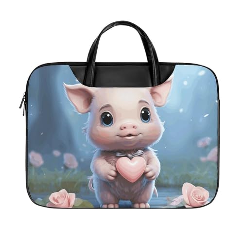 Maletín para laptop impermeable 17 pulgadas estilo caricatura miniatura 1