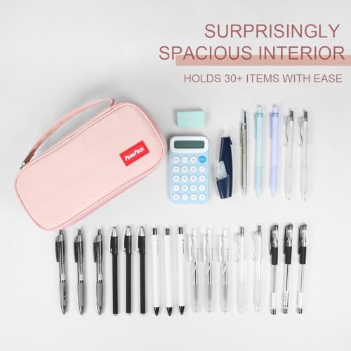 Image of Large pencil case, cute pencil pouch School Supplies Girls, Back to school teen College Stationary