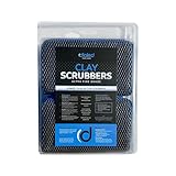 Dialed Car Care - Dialed Clay Scrubber 2 Pack - Mesh 3.0 Design - Dual Action Bug Scrubber - Surface Prep for Waxing, Polishing and Sealant - Fine Grade