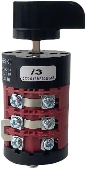 Customize Cam Switch 0-7 Position 20A 660V 3 Poles Rotary Screws Manual Electrical Changeover Interrupteur HZ5B-20/7/3