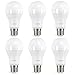 Linkind Lot de 6 ampoules LED E27 13,2 W (équivalent à 100 W), blanc lumière du jour A60 5000 K, 1521 lumens, non dimmable, ERP, certifié CE