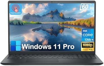 Inspiron 15 3530 Touchscreen Laptop Computer for Business & Student, 32GB RAM, 1TB SSD, Win 11 Pro, Intel 10-Core i5-1334U, 15.6" WVA LED FHD Anti-Glare Display, AI Copilot, w/Accessories