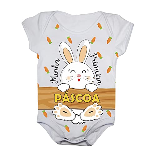 Body de bebê: “Minha primeira Páscoa”