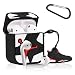 Gift-Hero Compatible with Airpods 1&2 Silicone Cute Case, 3D Fun Luxury Funny Cool Designer Kits Character Skin Fashion Stylish Chic Cover for Girls Boys Kids Men Teens Air pods(White Flying Shoes)