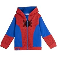 Sudadera Spiderman diseño Original y Licencia Oficial / Ropa Infantil cómoda, Abrigada día a día, 5 años