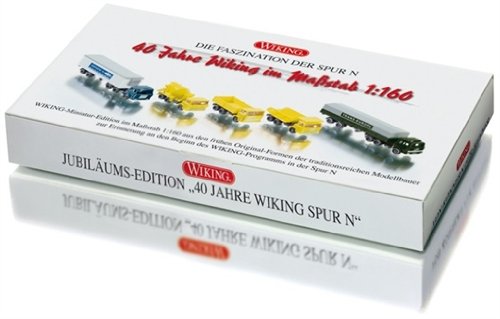 Preisvergleich Produktbild 099065 - Wiking - Jubiläums-Set 40 Jahre WIKING im Maßstab 1:160"