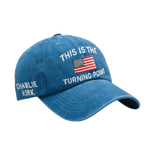 Charlie Kirk Hats Turning Point USA Hat A True Patriot Charlie Kirk 2025 Hats Freedom Republican Memorial Tribute Charlie 2025 USA Flag Baseball Caps