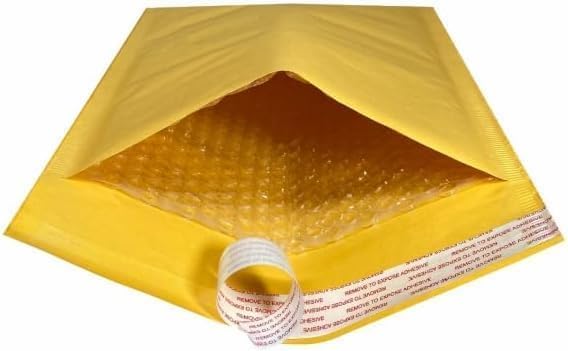 Caja 100 Sobres Acolchados Burbuja 220x265mm 15/e Marrones Gpack Kraft