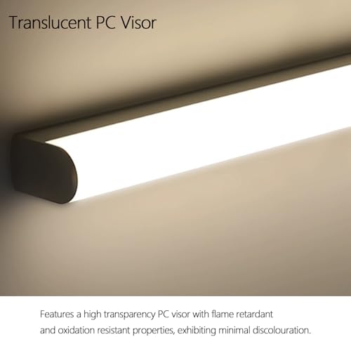 Luz de pared rectangular moderna de 60cm impermeable para pasillos y espejos 3