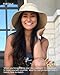 FURTALK Womens Beach Sun Straw Hat UV UPF 80+ Travel Foldable Brim Summer UV Hat