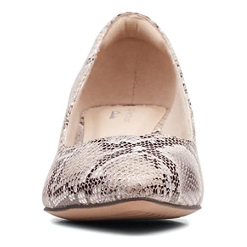 Image of Clarks 261706555095 CarolineOrchid Black Leat Ladies' W120