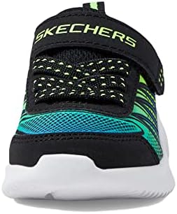 Skechers Kids Boy's Bounder-Zatic Sneaker, Black/Blue/Lime, 10 Toddler | Image 5