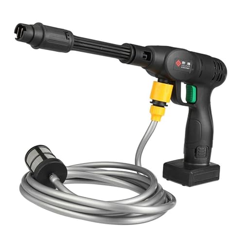 Nettoyeur Haute Pression sans Fil, 60 Bars, 18 000 mAh, Pistolet à Eau, sans Fil, Haute Pression, Lave-Auto Portable, Machine de Nettoyage Haute Pression, Une Batterie