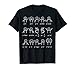 Algebra Tanz Lustiges Diagramm Mathe Gleichung Geschenk T-Shirt