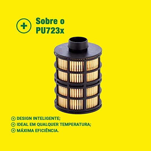 MANN-FILTER Original, Filtro de Combustível, PU723x Para Citroen Jumper, Fiat Ducato e Peugeot Boxer