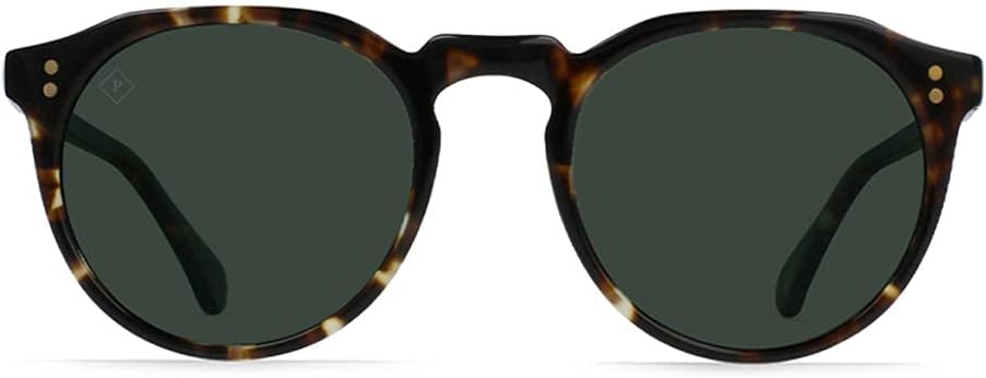 RAENOptics Remmy 49, Brindle Tortoise/Green Polarized, One size