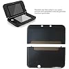 Blue Elf Black Shockproof Protector Case Cover Hard Shell Skin for Nintendo New 3DS XL LL (2015 Model) ONLY