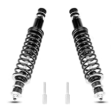 70928-G01 Golf Cart Front/Rear Shock Absorber Kit with Heavy Duty Coil Springs Compatible with 1994-up EZGO Medalist/TXT Gas & Electric Golf Carts Replaces# 76418-G01,70324-G01,76419-G01BLACK