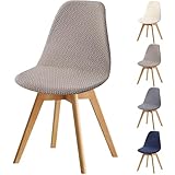 Fuloon Coprisedia con Schienale 4 Pezzi,Elasticizzato Anti-Scivolo,Fodere per Sedie Lavabi...