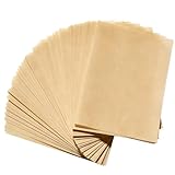 120 Stück Pergamentpapier zum Backen, Bio Backpapier ohne PFAS, 25 * 35cm Backpapier Zuschnitte zum Backen, Kochen, Grillen, Frittieren und Dämpfen
