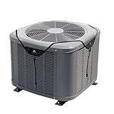 Air Conditioner Covers for Outside Units 32' X 32', Breathable Mesh Central Air Conditioning Cover, Rain & Dust Resistant, Anti-Aging Universal Defener for All Season (White Mesh, 32' X 32')