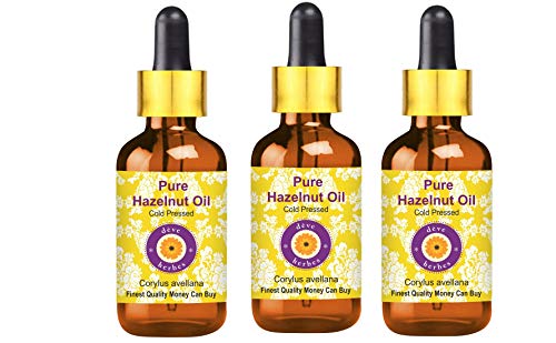 Huile de Noisette Pure Équilibrante et Anti-Imperfections Soin Sébum 3x100ml Deve Herbes