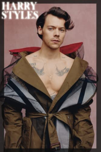 HARRY STYLES NOTEBOOK: ONE DIRECTION HARRY STYLES JOURNAL DIARY BOOK - 120 PAGE 6X9 INCHES LINED PAPER - PERFECT COMPOSITION NOTEBOOK FOR ONE DIRECTION ZAYN MALIK LOUIS TOMLINSON FANS.