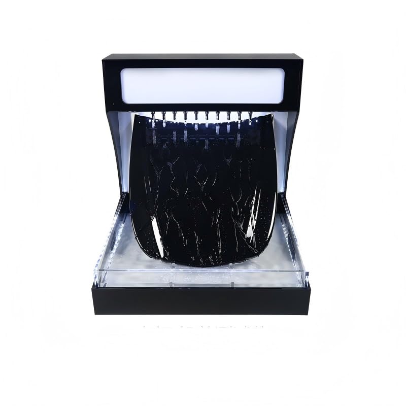 Hydrophobicity Tester, Film Waterproof Performance Display Device, Suitable for Automotive Paint Films, Auto Repair Shop Cabinets, Glass Model Grinding Tools(White,Hood)