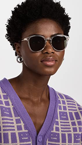 Le Specs Women's Contraband Sunglasses, Mist, Grey, Clear, One Size #TOP2