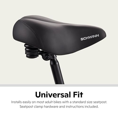 Selle confort vélo mousse premium anti vibrations