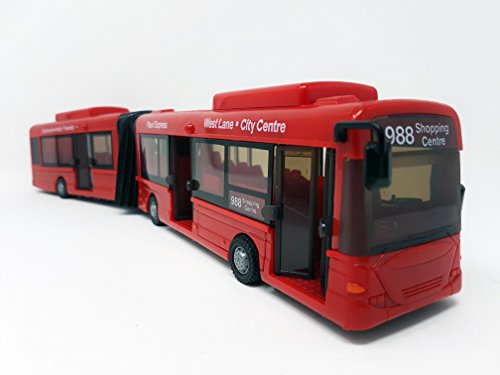 PLAYJOCS GT-6258 Bus Urbain, 41cm - Véhicule Voiture Auto de Jeu Miniature modèle À L'Échelle