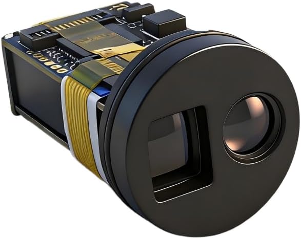 High Precision Laser Rangefinder Module 1200m, 905nm Distance Sensor, UART TTL Output, Compact Lightweight Lidar Module for UAV, Night Vision, Surveying & Outdoor Applications