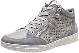 Flexible Laufsohle Jenny Damen SEATTLE 2254721 Hohe Sneaker, Grau (Grey/Peeble,Silber/Titan 75), 38.5 EU