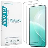 Bencuku (2 Pack) Designed for Samsung Galaxy S25 FE Tempered Glass Screen Protector, Support Fingerprint Unlock, Anti Scratch, Bubble Free