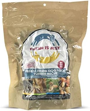 Fresh Is Best Freeze-Dried Dog Food, Turkey Recipe