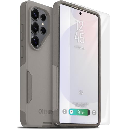 OtterBox Galaxy S26 Ultra Commuter Series Case & Screen Protector, Grey