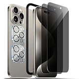 対応 iPhone15 Pro Max ガラスフイルム 6.7インチ 【2+2 枚セット-国産旭硝子】 iPhone15 pro max 覗き見ガラスフィルム 2枚 + レンズ保護フィルム 2枚 ガイド枠付き アイフォン15 pro max 液晶 保護フィルム プライバシーフィルム 強化ガラス 【 硬度9H 耐衝撃 飛散防止 超薄 厚さ0.26mm 気泡ゼロ 3D Touch対応 高感度 撥油性 指紋防止 超耐久 ラウンドエッジ加工 】 T-IP15PM-FK22