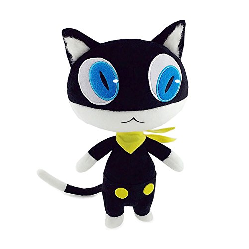 Ya-cos Persona 5 Plush Stuffed Black Cat Morgana Doll Toy Gift 30CM