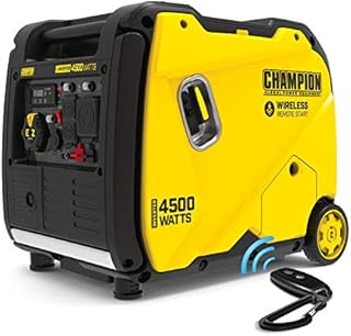 Champion Power Equipment 200987 4500-Watt RV Ready Portable Inverter Generator, Wireless Remote Start