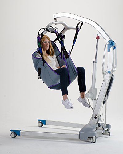 patient aid full body padded divided leg sling with neck amp back support for bathing amp toileting patient transfer aid with 225-450 lbs weight capacity large works with popular patient lift brands