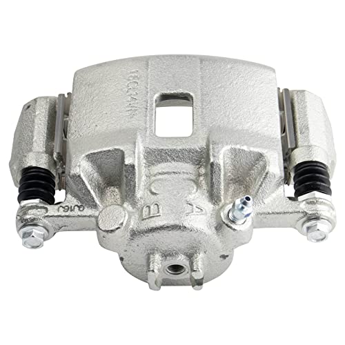 Image of TRQ Front Left Right Brake Caliper w /Bracket Driver Passenger Side