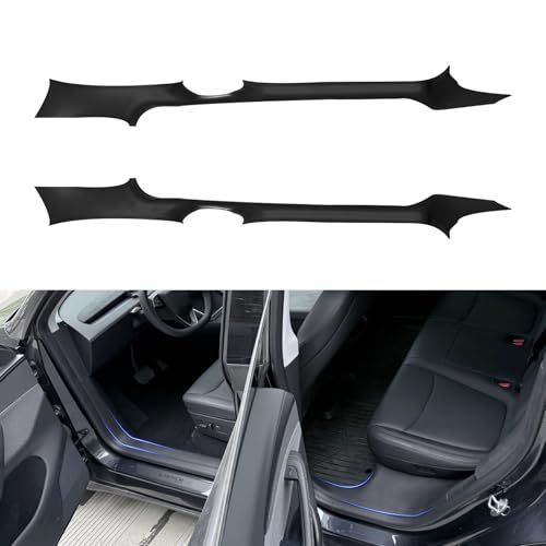 Accessoires Tesla Model Y Juniper 2025 avec ces protections de seuils de porte en TPE durables