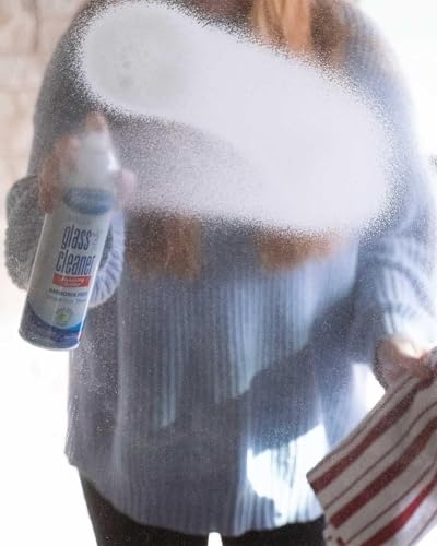 image for Sprayway Glass Cleaner with Foaming Spray for a Streak-Free Shine for 