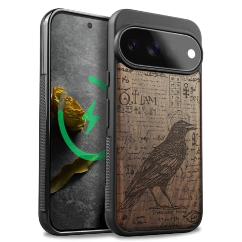 Coque Antichoc pour Pixel 11 Pro Protection Incassable en Bois