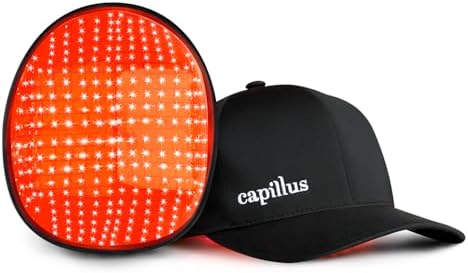Capillus Pro Mobile Laser Therapy Cap for Hair Regrowth, with 272 Red Light Lasers for Laser Hair Growth, Red Light Hair Growth