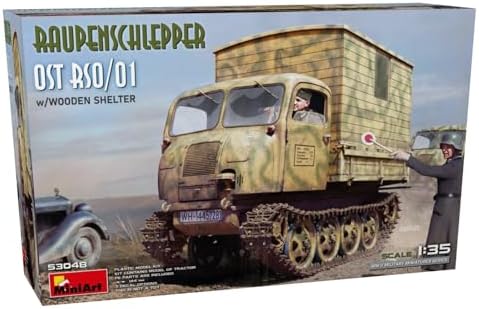 MiniArt MA53048 1/35 Laupe Shripper OST RSO/01 w/Wood Shelter Plastic Model